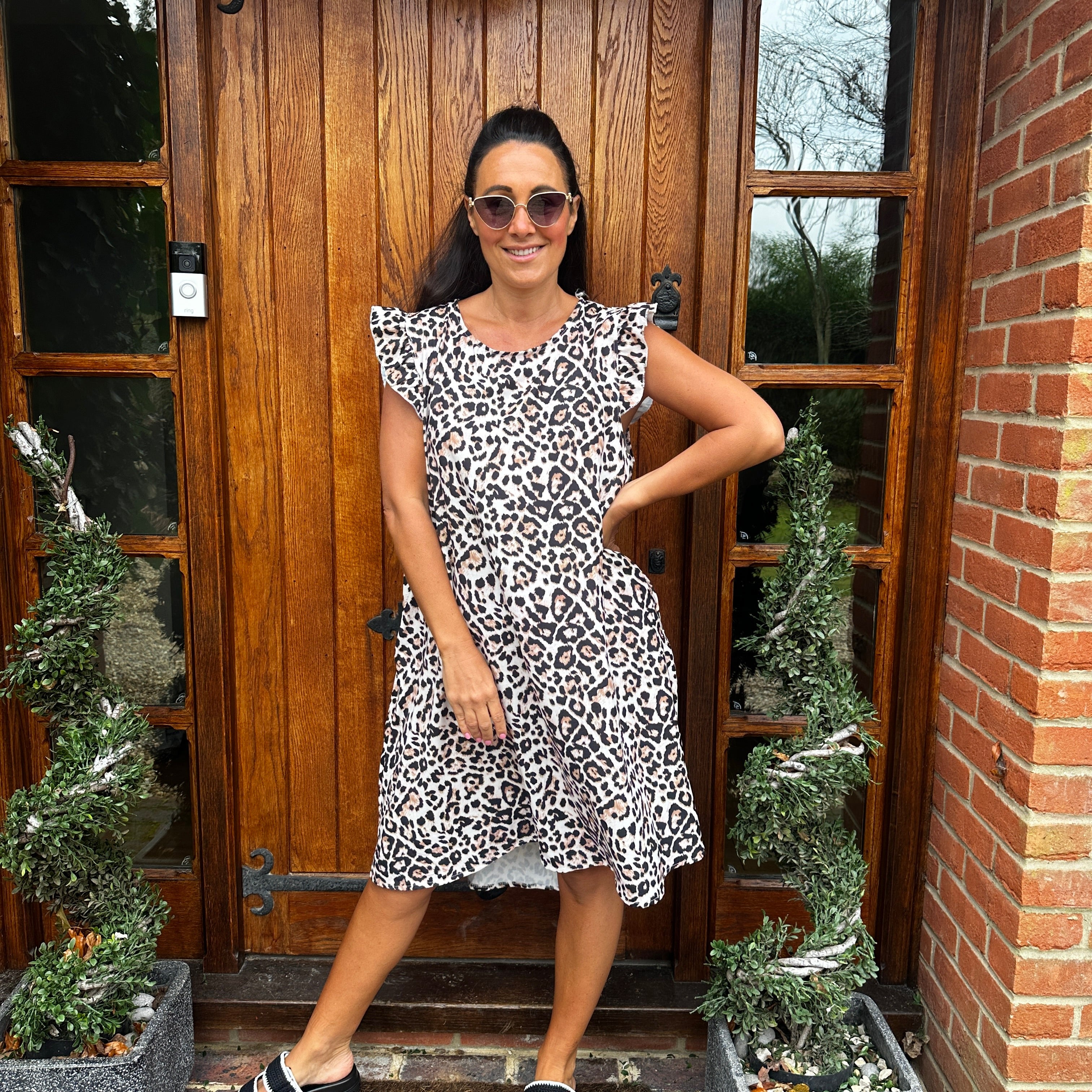 Rudi Leopard Dress - Blush Boutique Essex