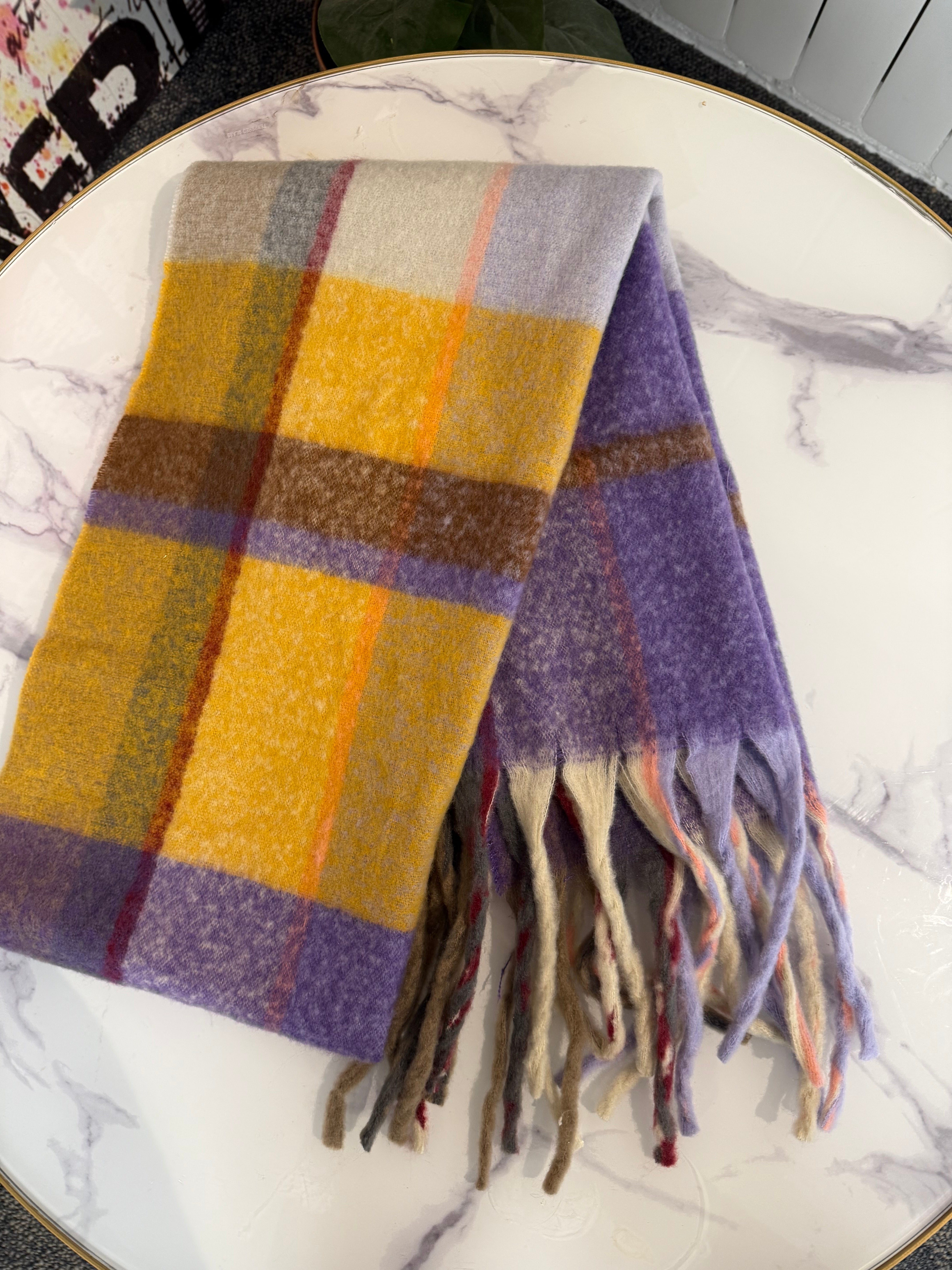 Deena chunky scarf - Blush Boutique Essex