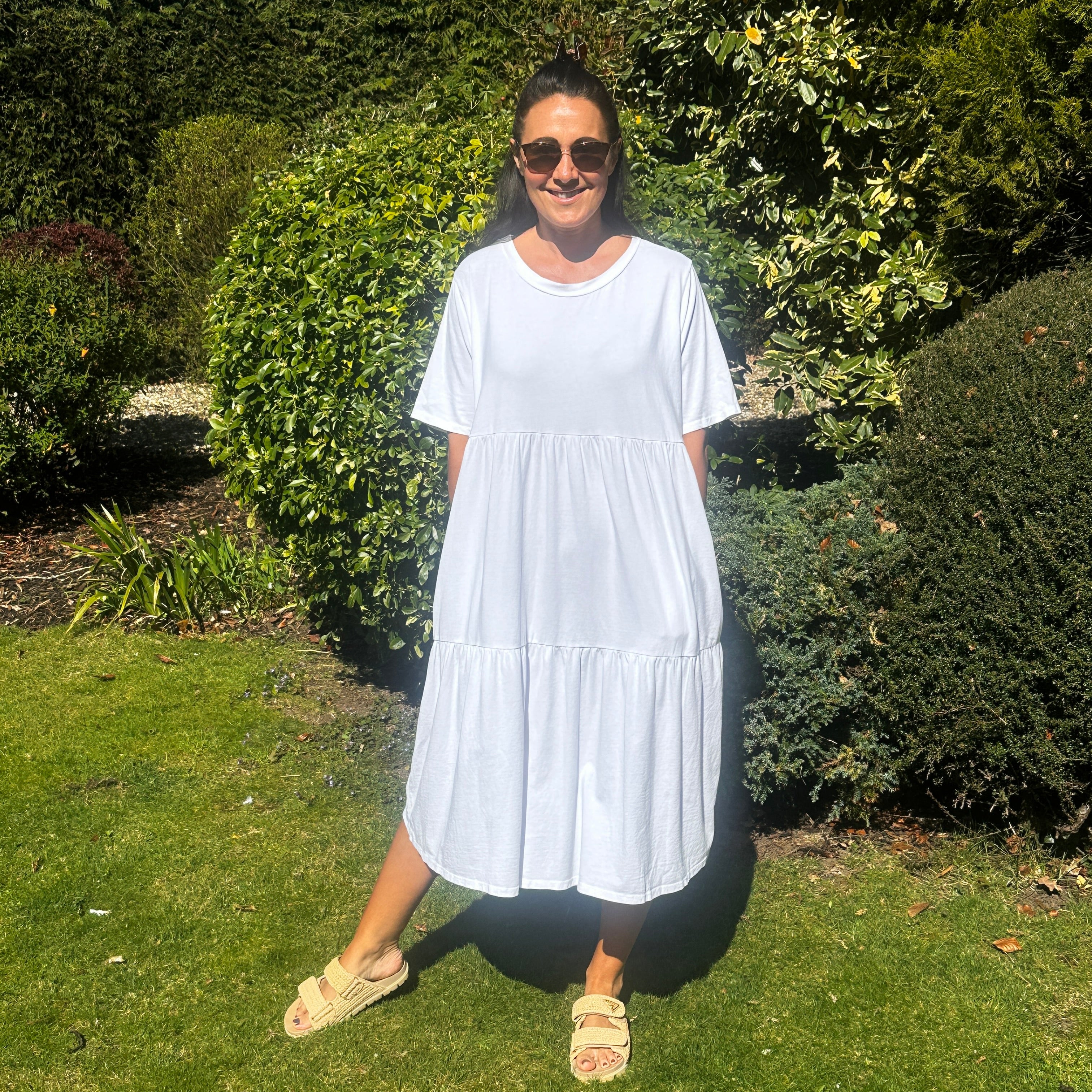 Helena Jersey Dress - Blush Boutique Essex