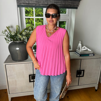 Tina Pleated Top