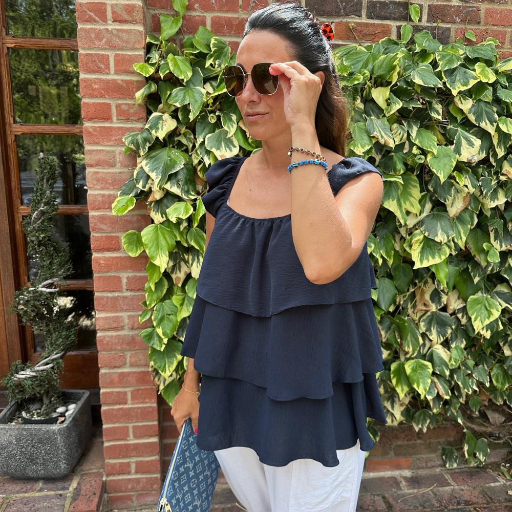 Leo Vest Top