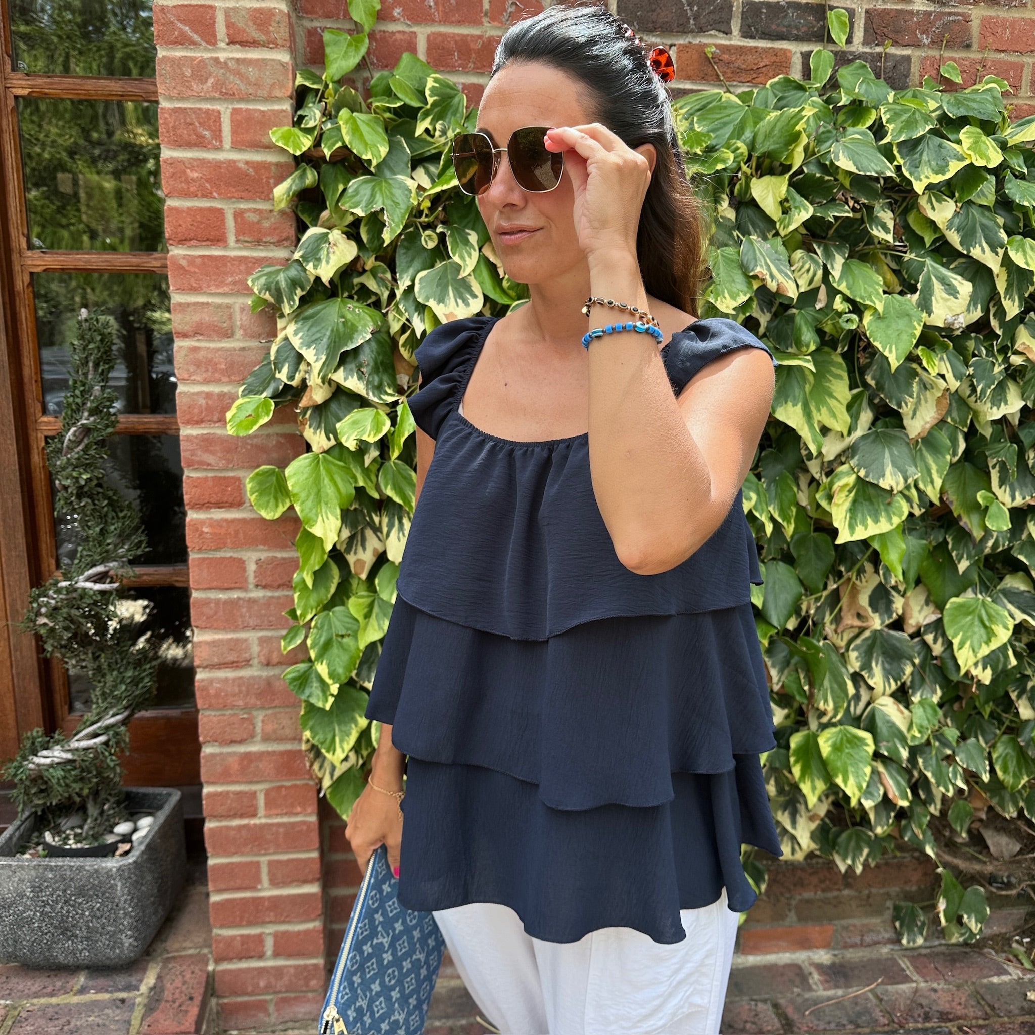 Leo Vest Top