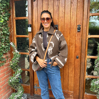 Zina Cape Bomber - Blush Boutique Essex