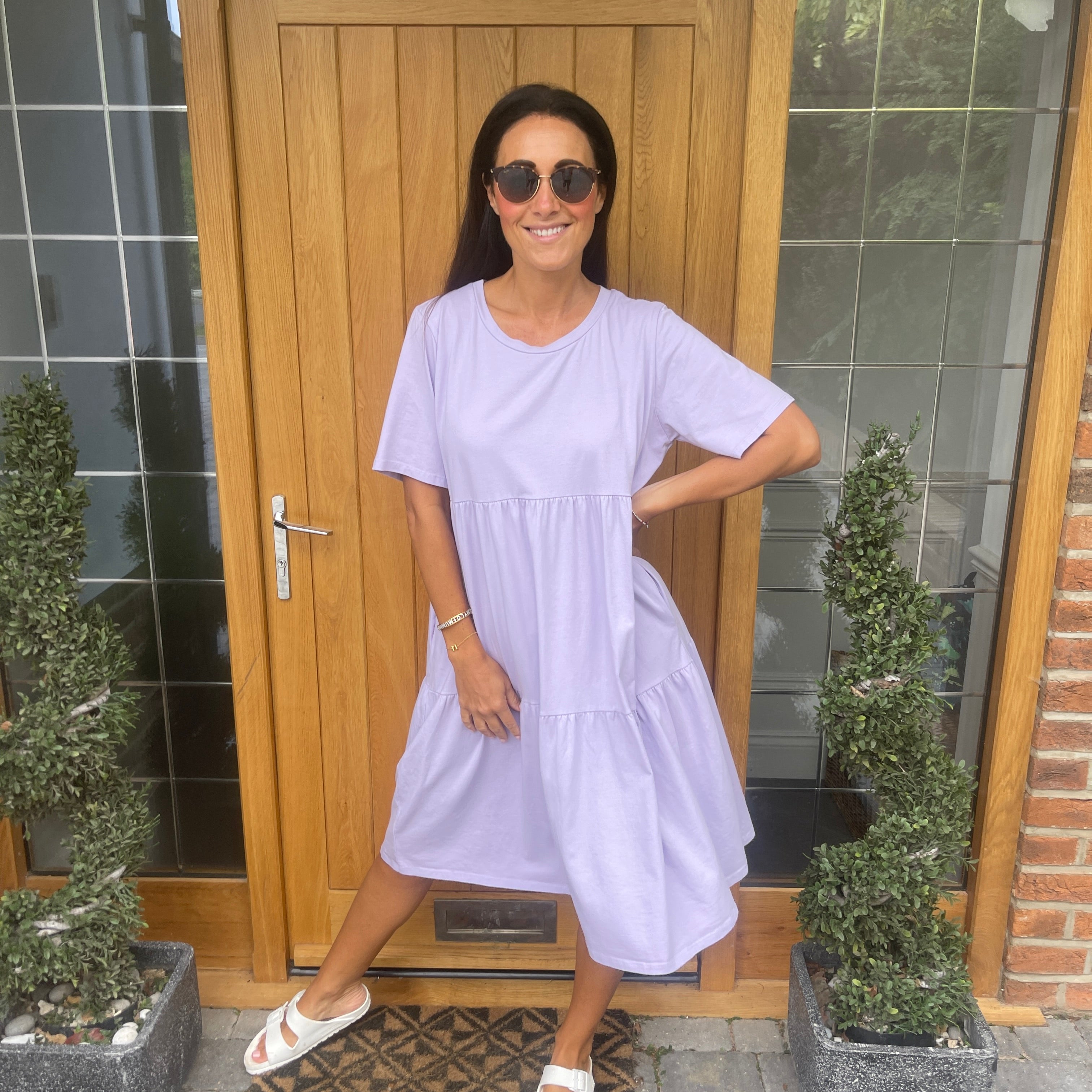 Stella Jersey Dress - Blush Boutique Essex