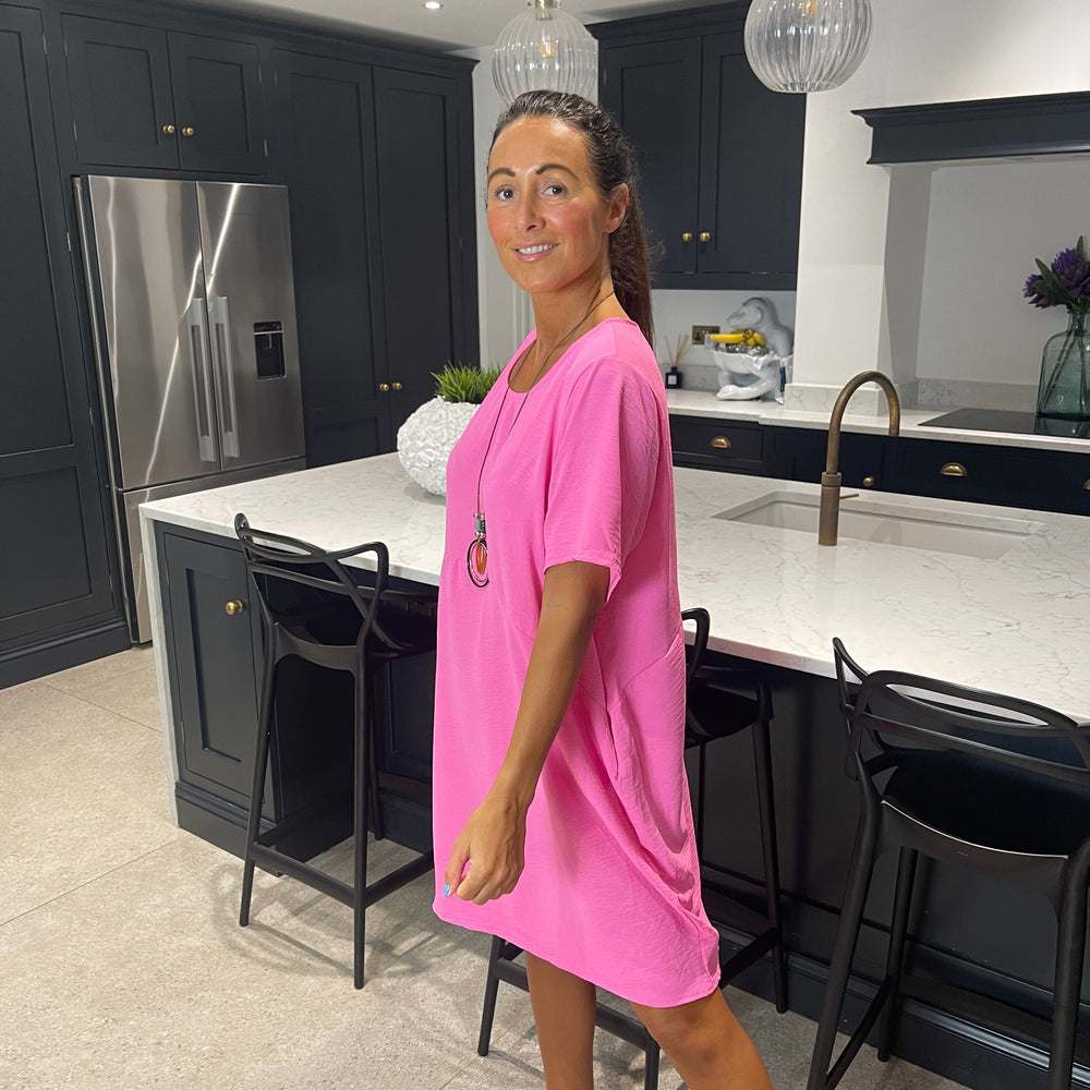 Bianca Necklace Dress - Blush Boutique Essex