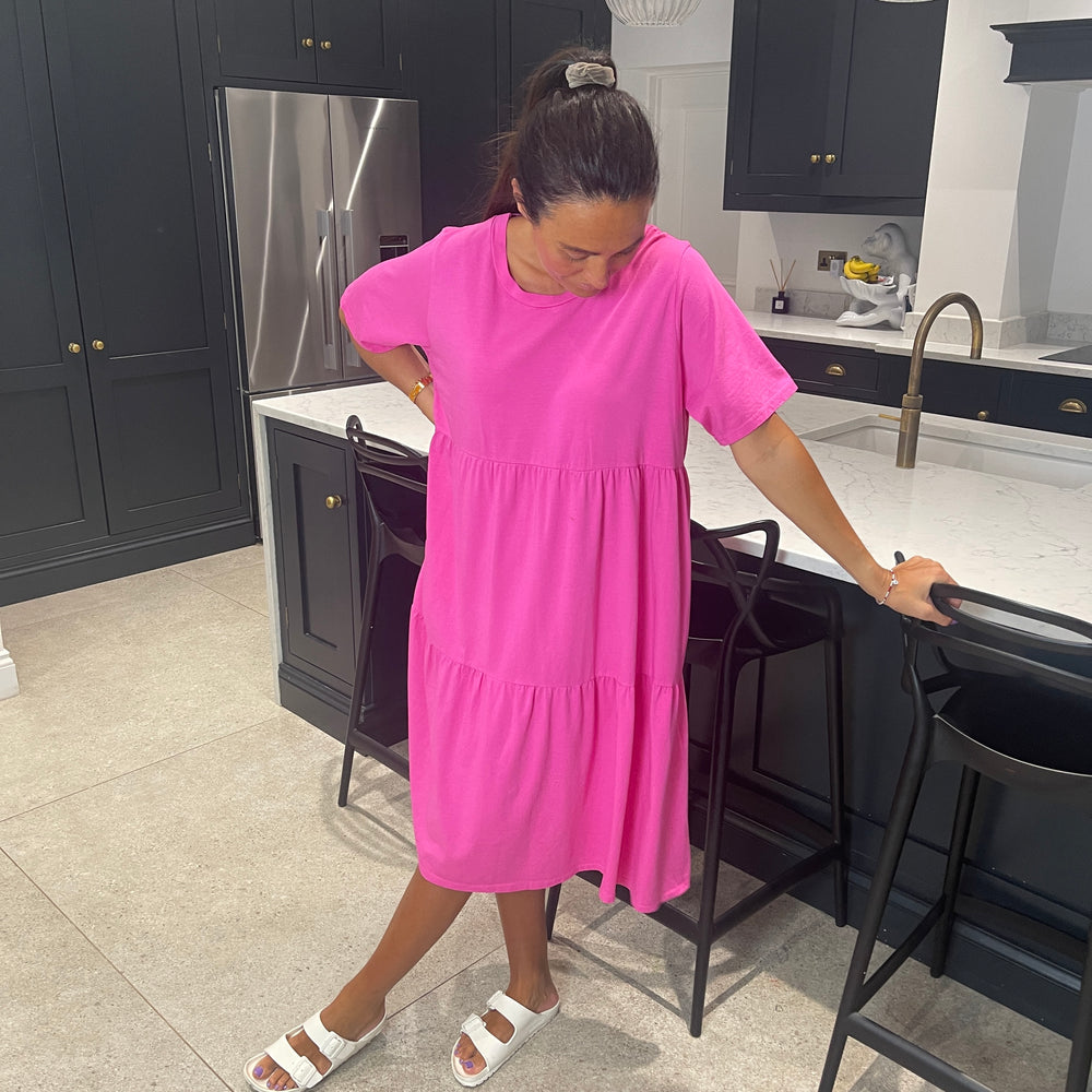 Stella Jersey Dress - Blush Boutique Essex