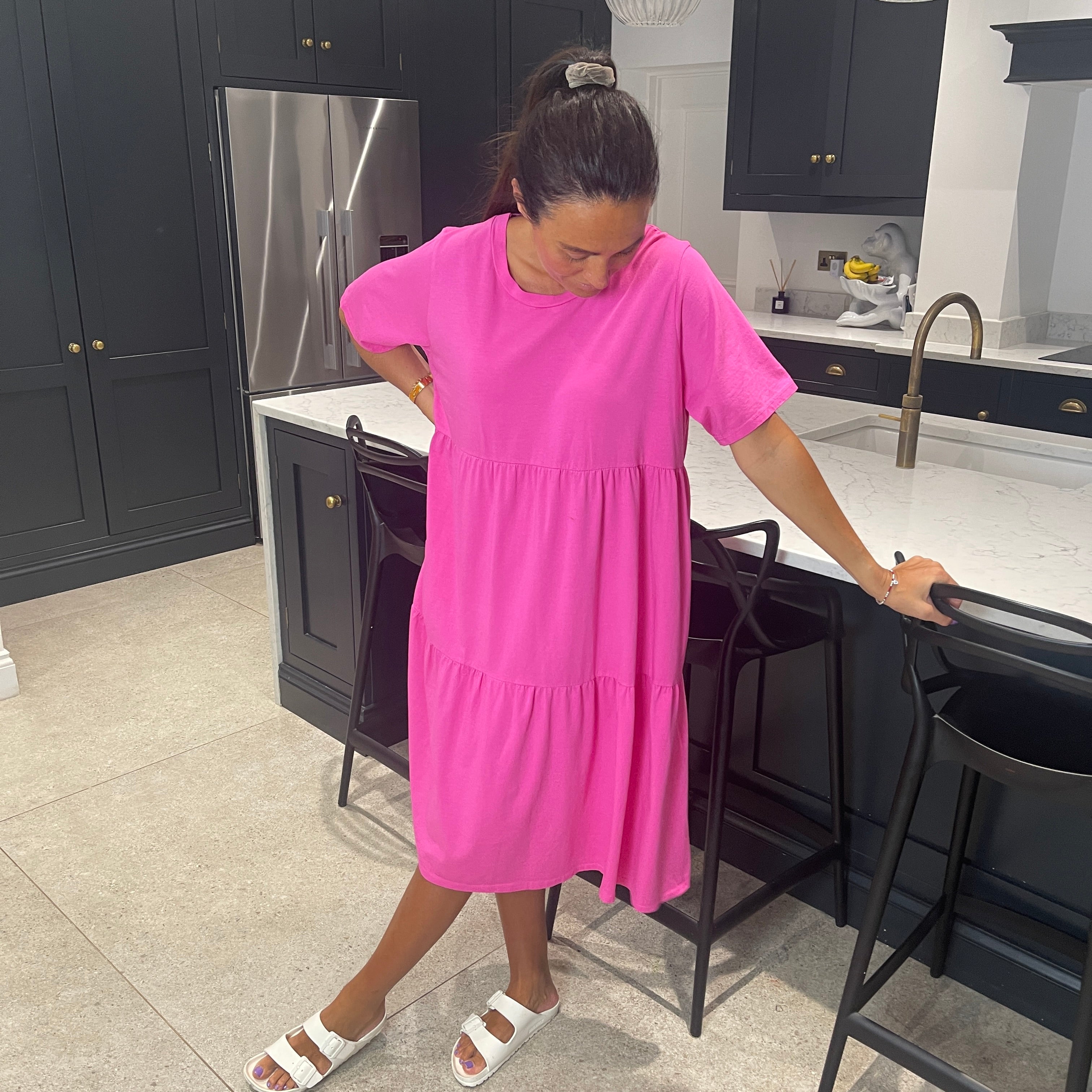 Stella Jersey Dress - Blush Boutique Essex
