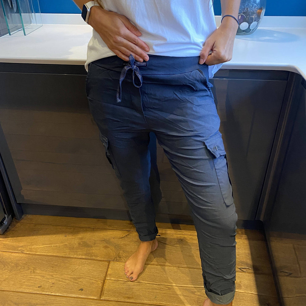 Carli Cargo Magic Trousers - Blush Boutique Essex