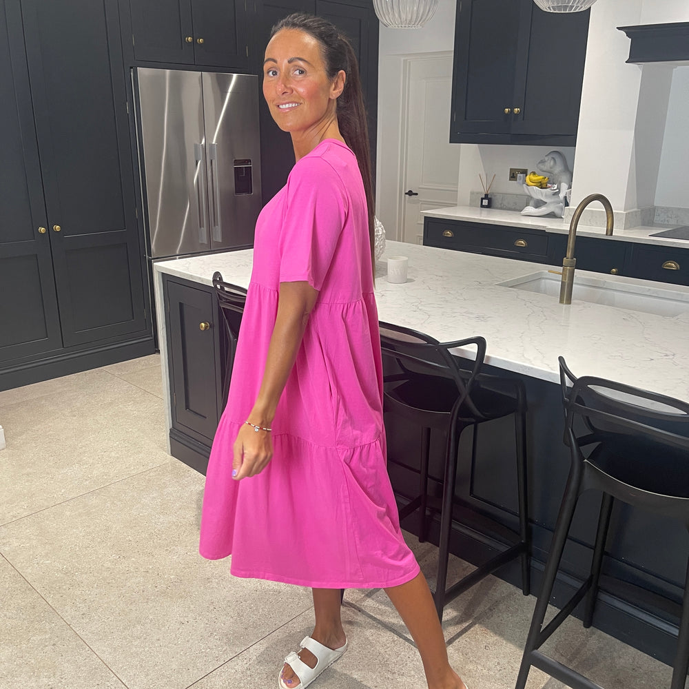 Stella Jersey Dress - Blush Boutique Essex