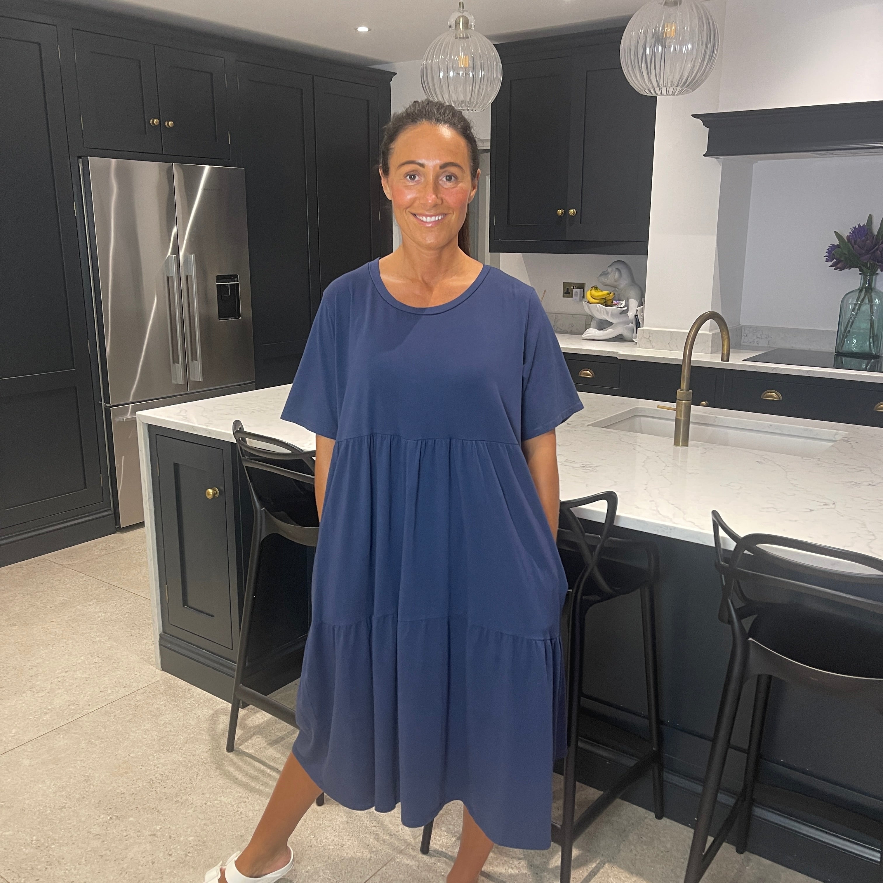 Stella Jersey Dress - Blush Boutique Essex
