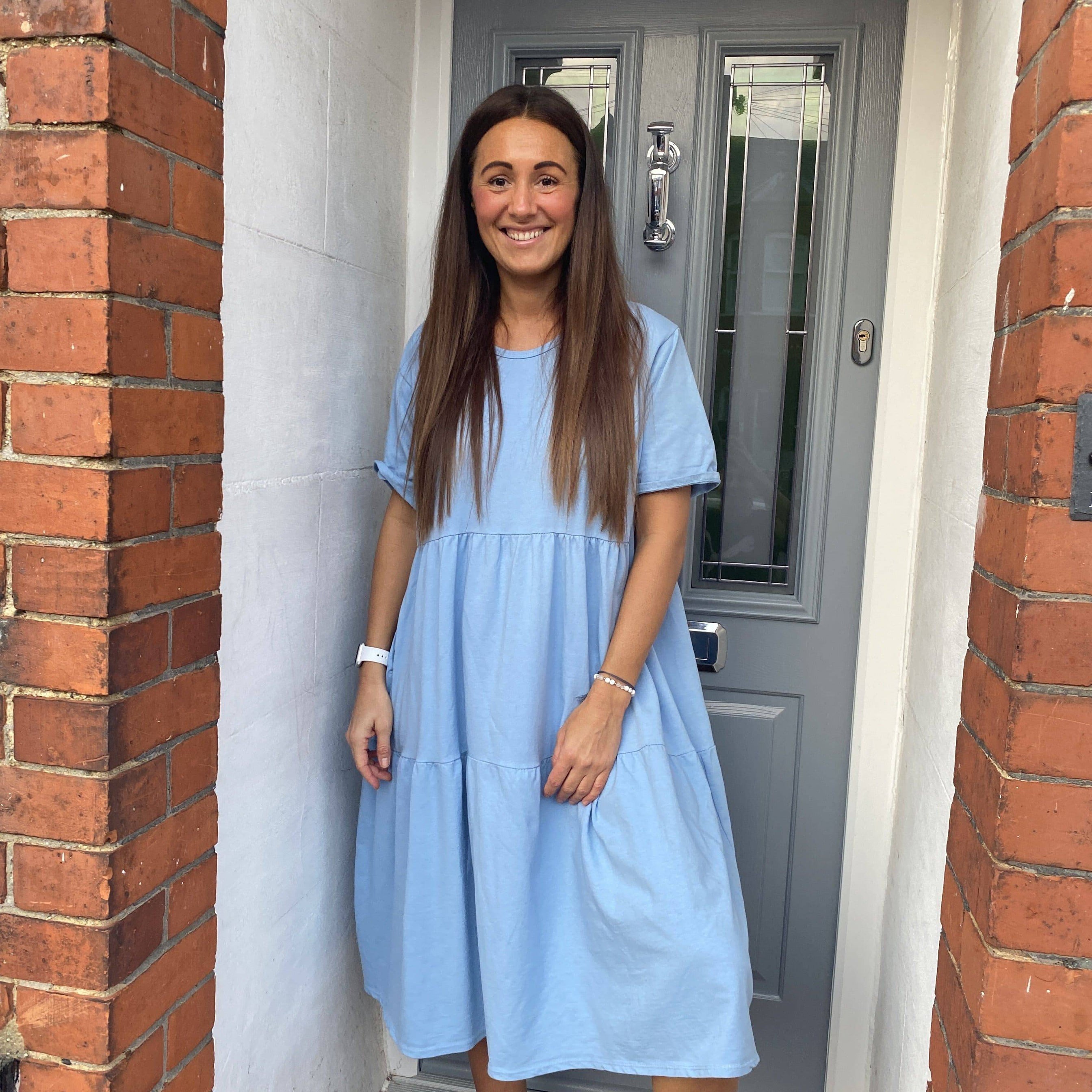 Stella Jersey Dress - Blush Boutique Essex