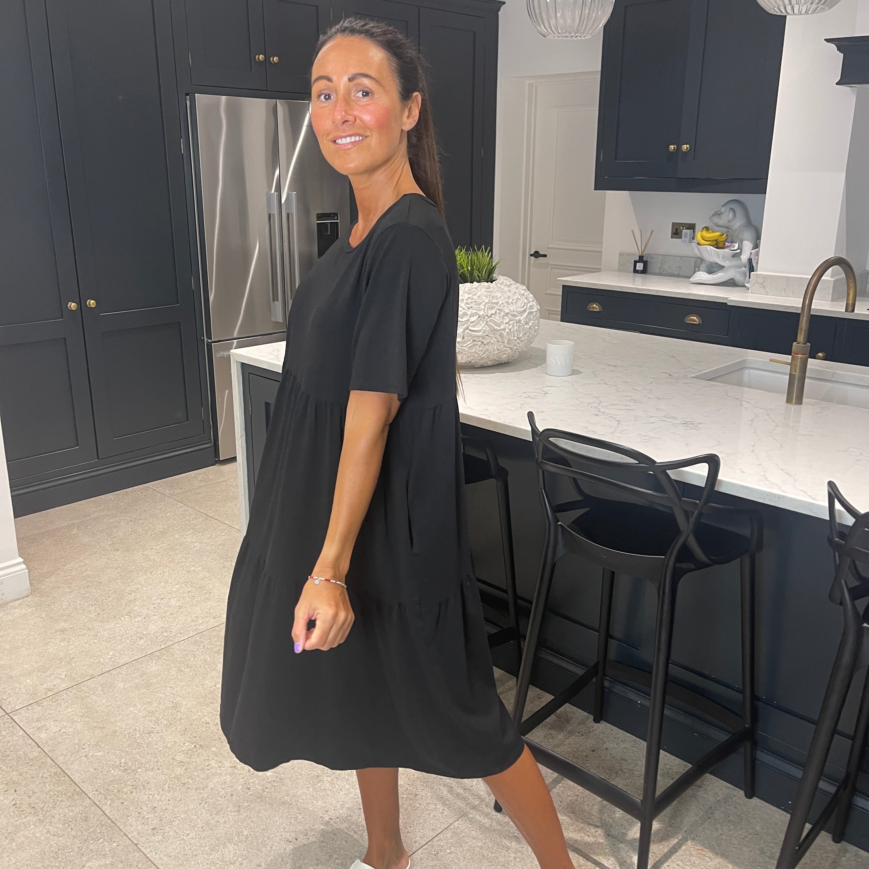 Stella Jersey Dress - Blush Boutique Essex