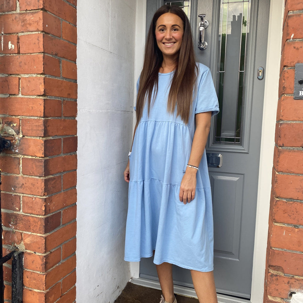 Stella Jersey Dress - Blush Boutique Essex