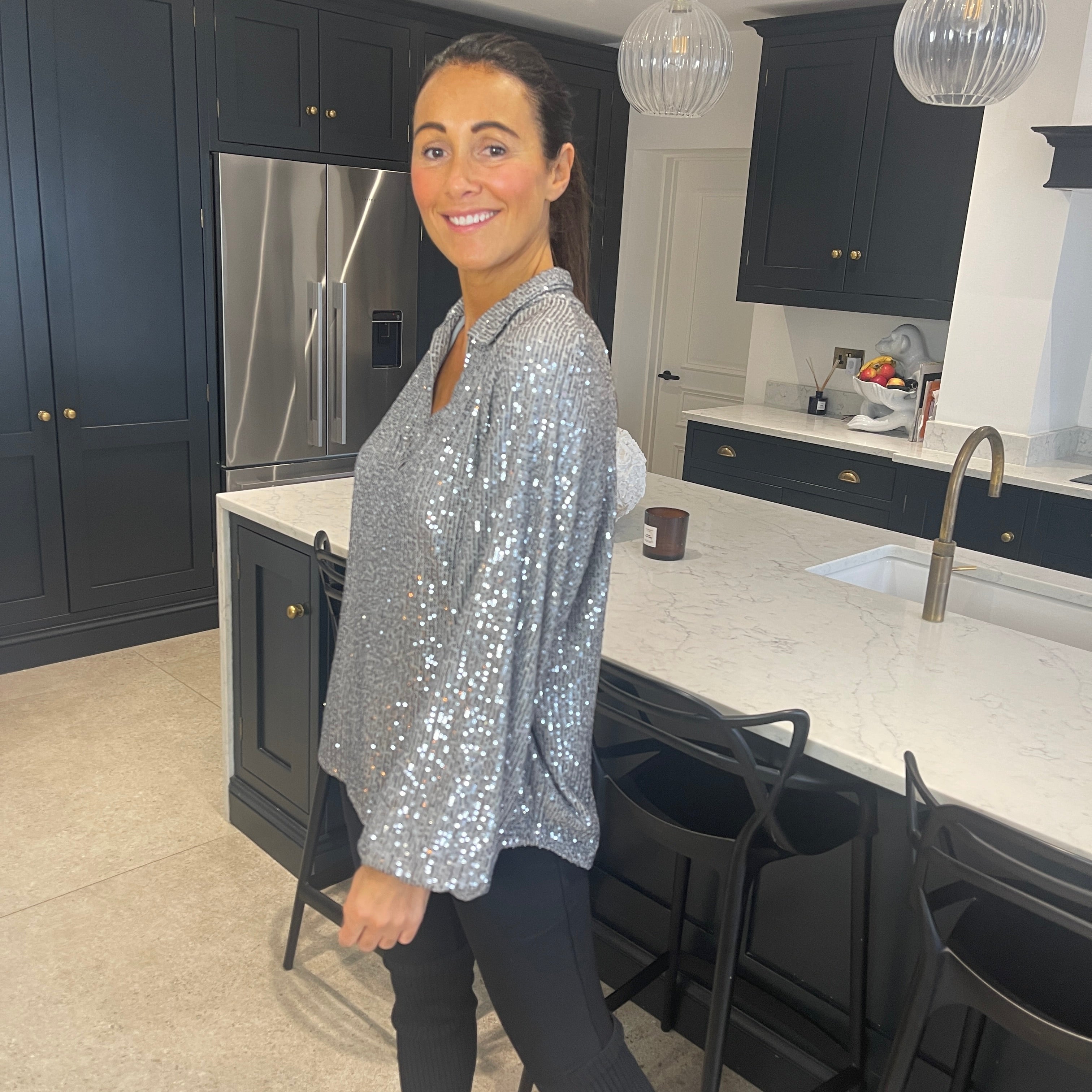 Sunni Sequin Top - Blush Boutique Essex