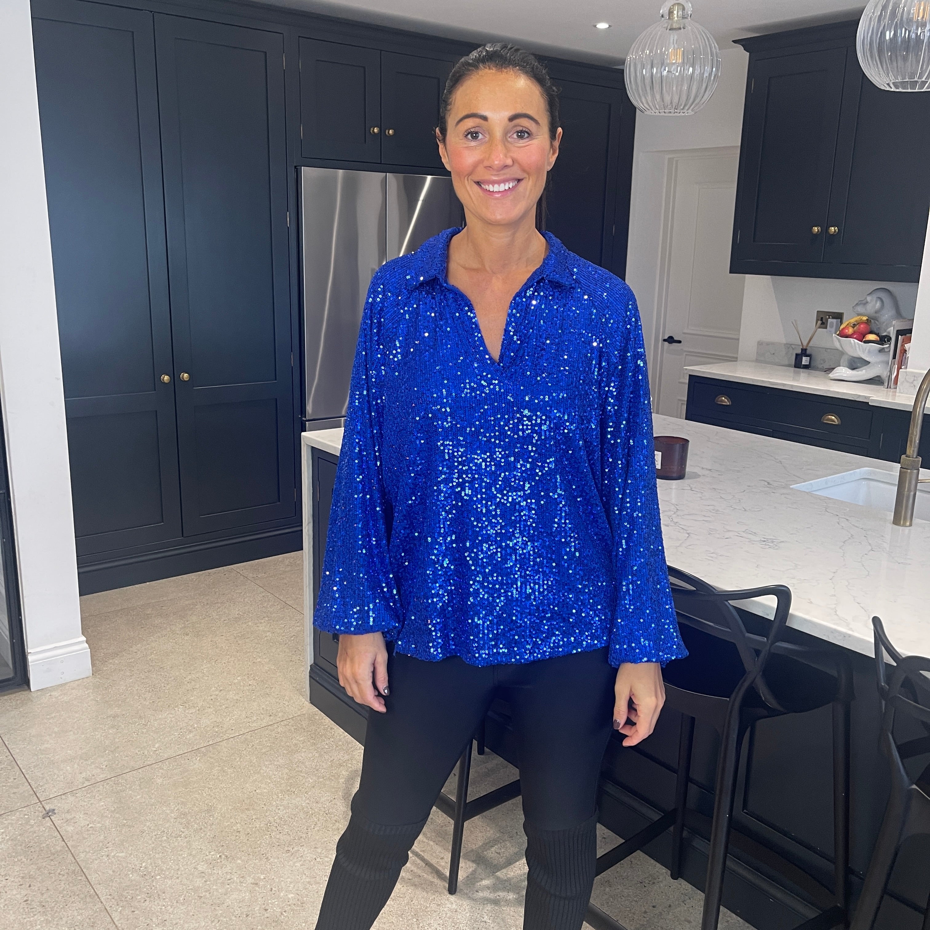 Sunni Sequin Top - Blush Boutique Essex