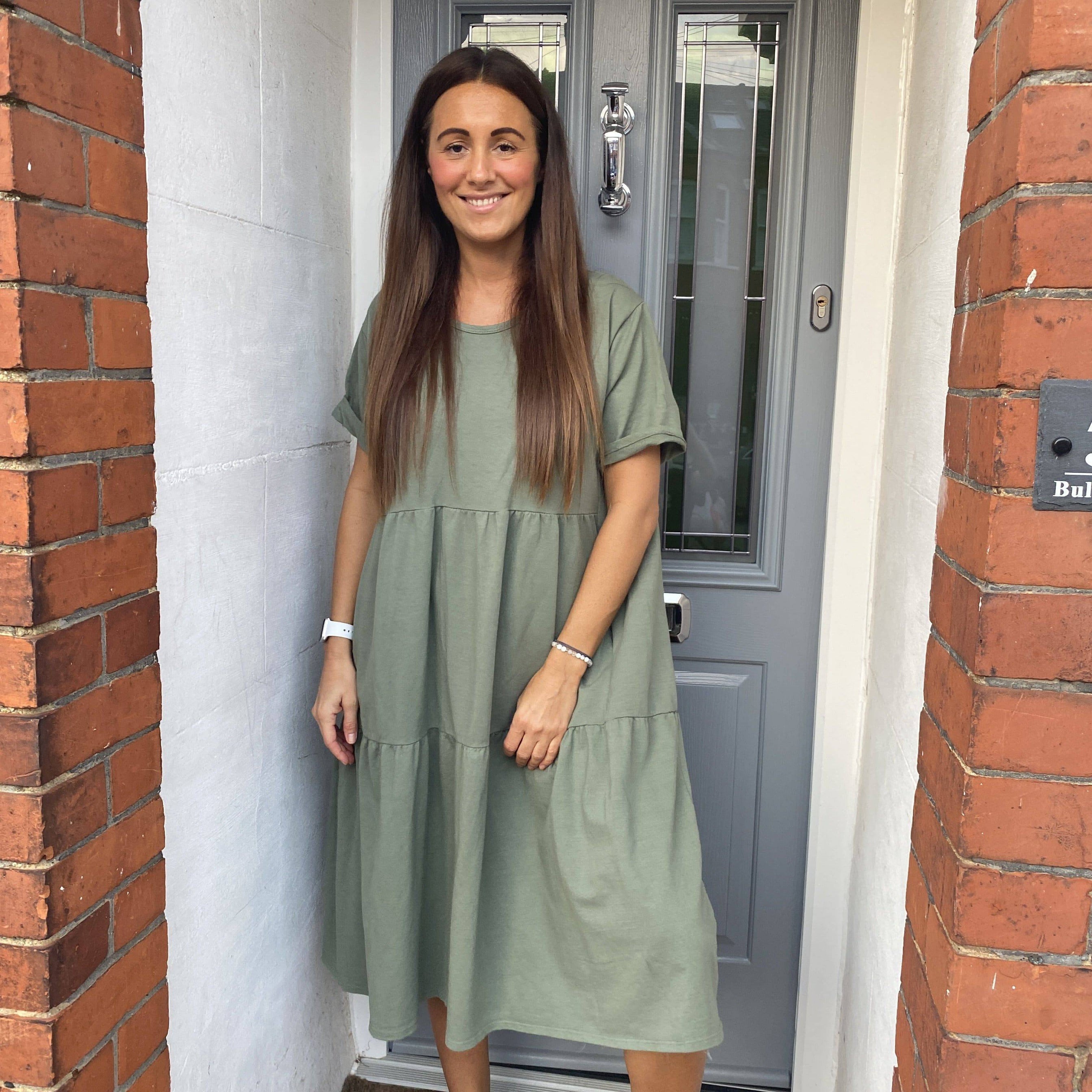 Stella Jersey Dress - Blush Boutique Essex