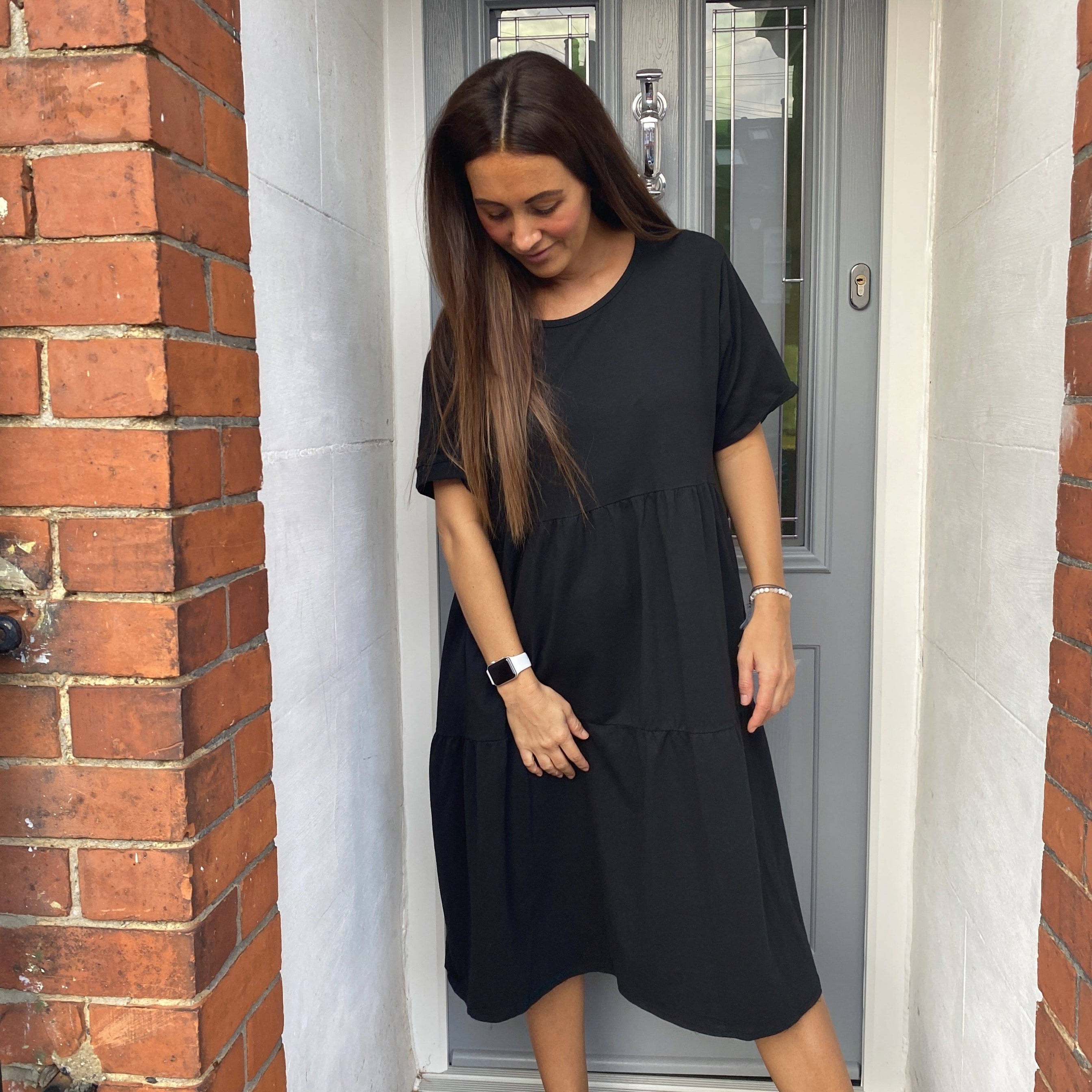 Stella Jersey Dress - Blush Boutique Essex
