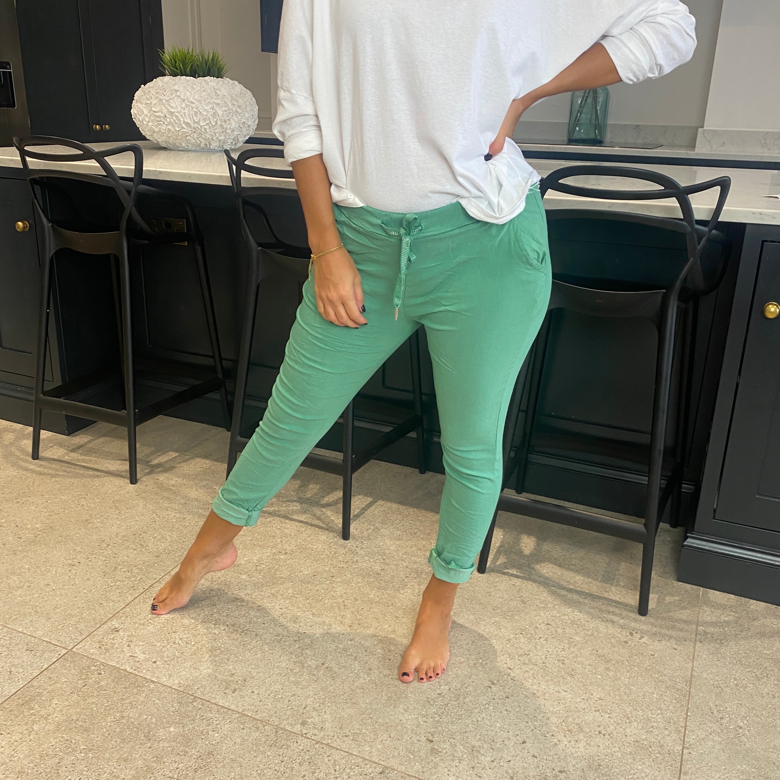 Carli Magic Trosuers - Blush Boutique Essex