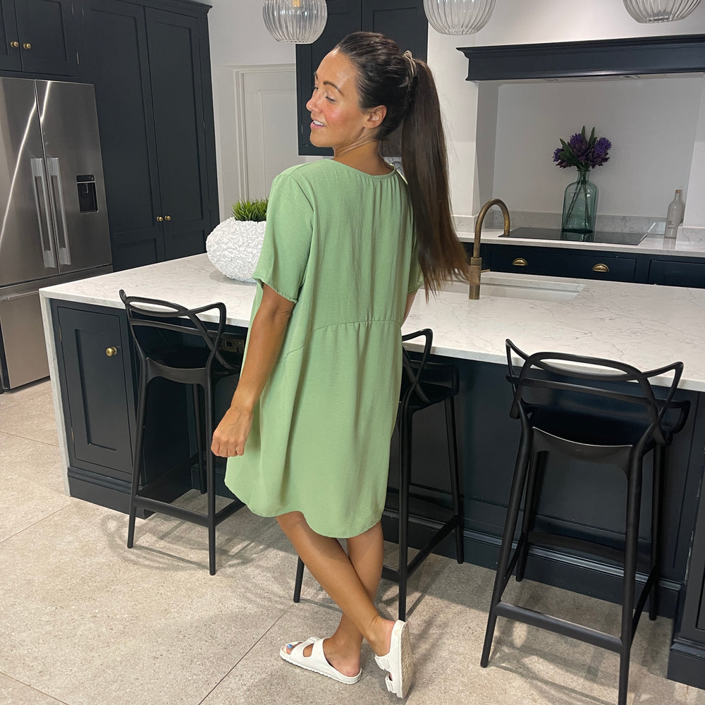 Bianca Necklace Dress - Blush Boutique Essex