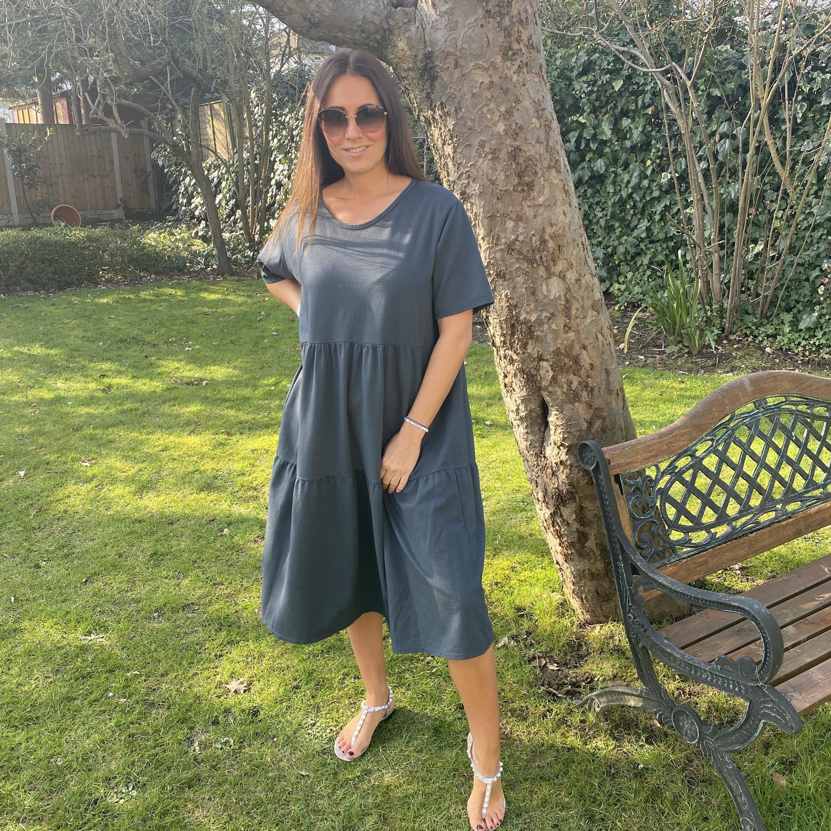 Stella Jersey Dress - Blush Boutique Essex