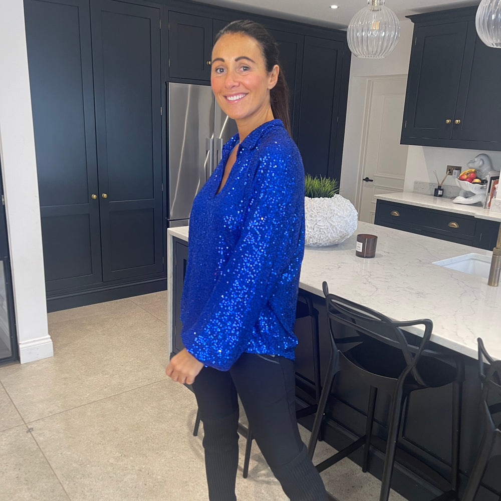 Sunni Sequin Top - Blush Boutique Essex