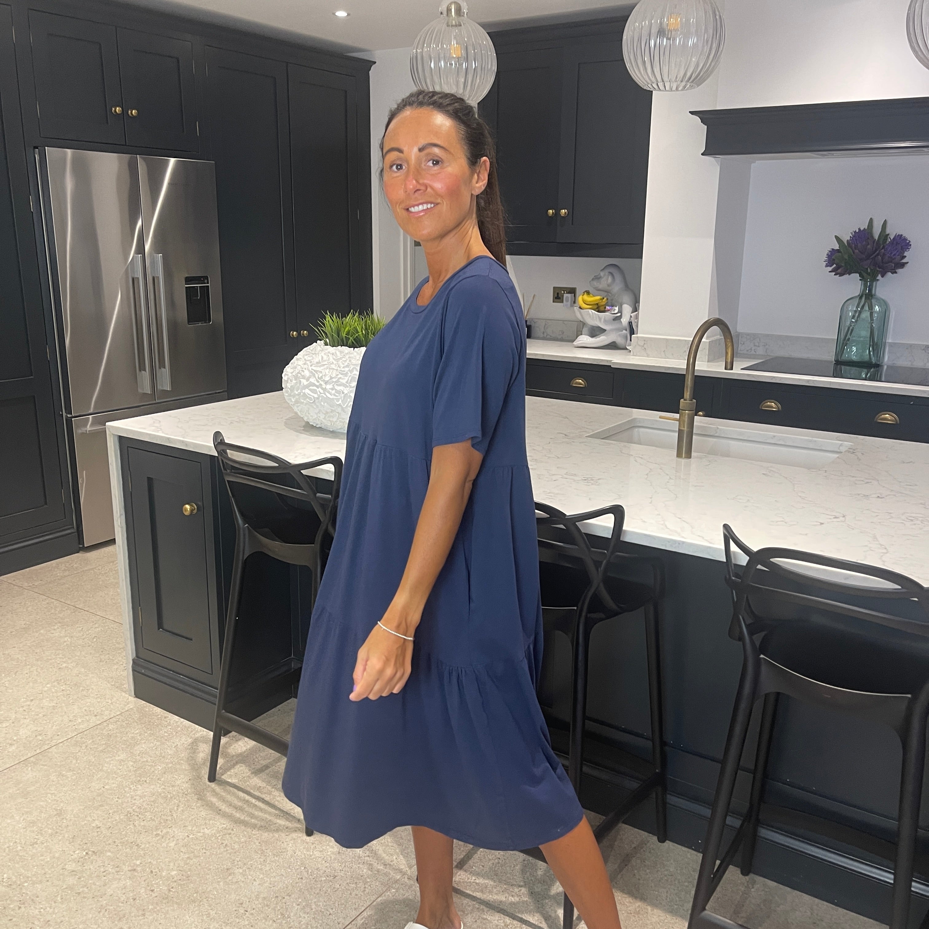 Stella Jersey Dress - Blush Boutique Essex