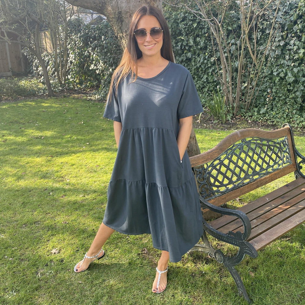 Stella Jersey Dress - Blush Boutique Essex