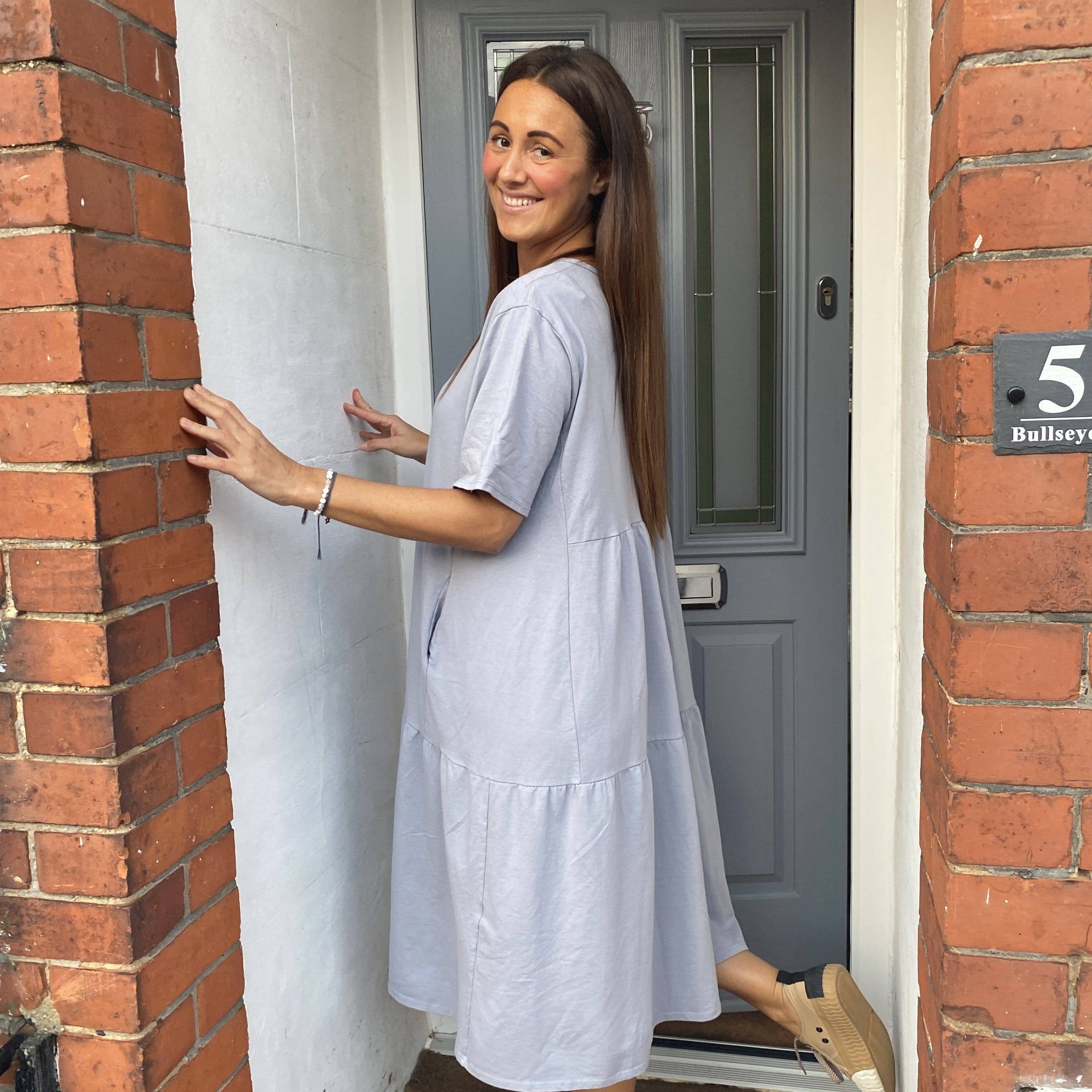 Stella Jersey Dress - Blush Boutique Essex