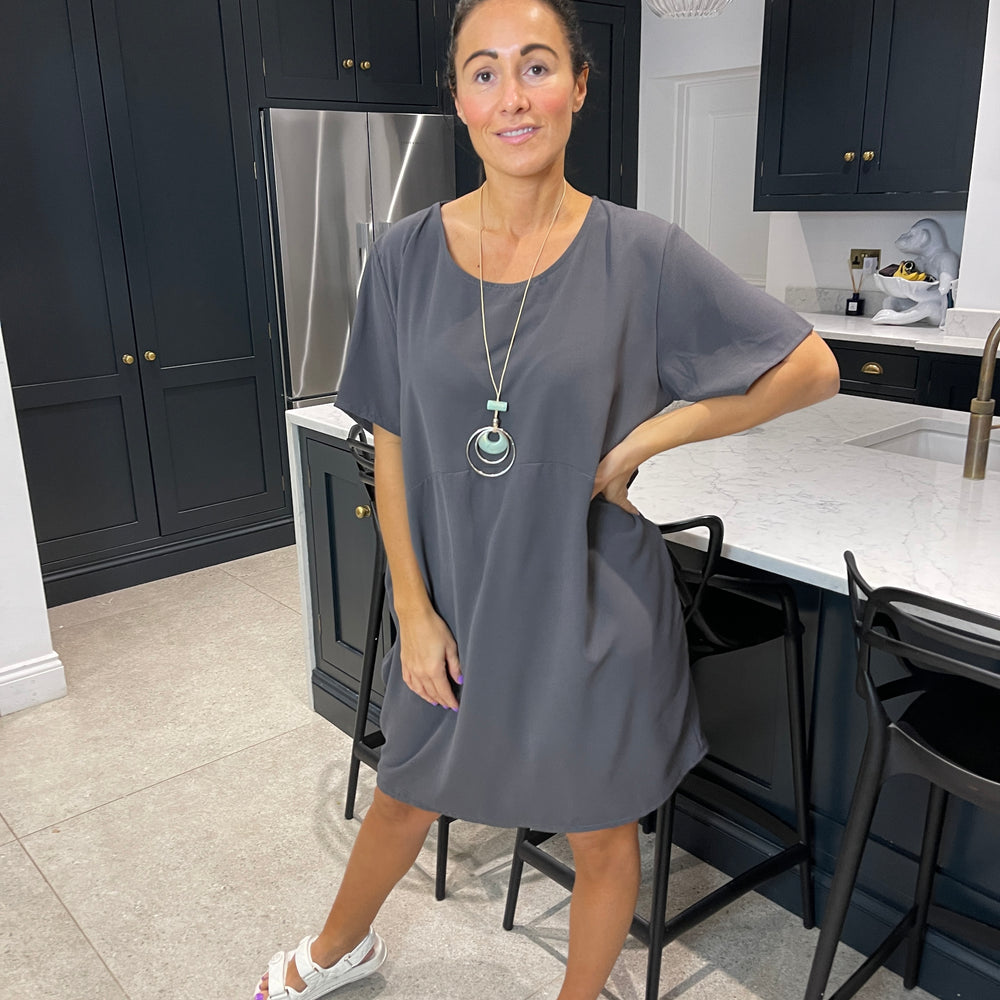 Bianca Necklace Dress - Blush Boutique Essex