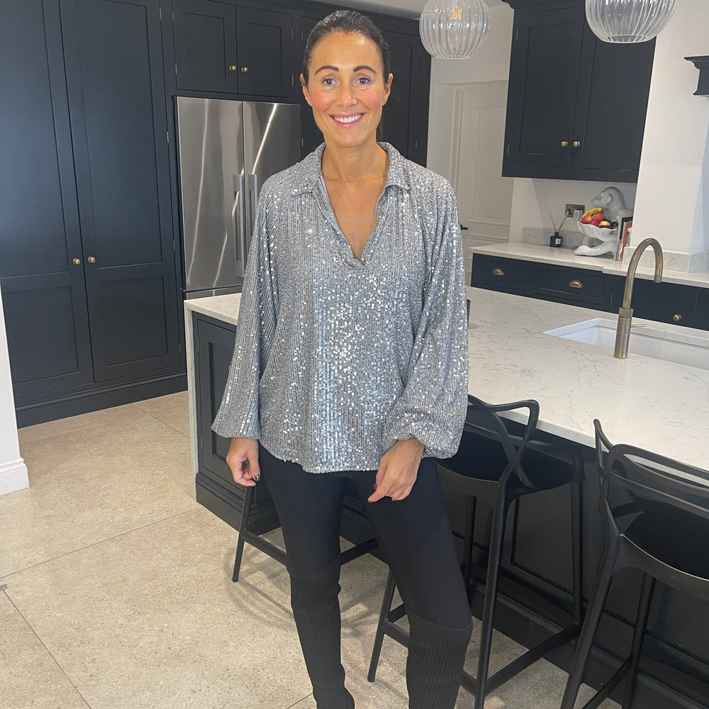 Sunni Sequin Top - Blush Boutique Essex