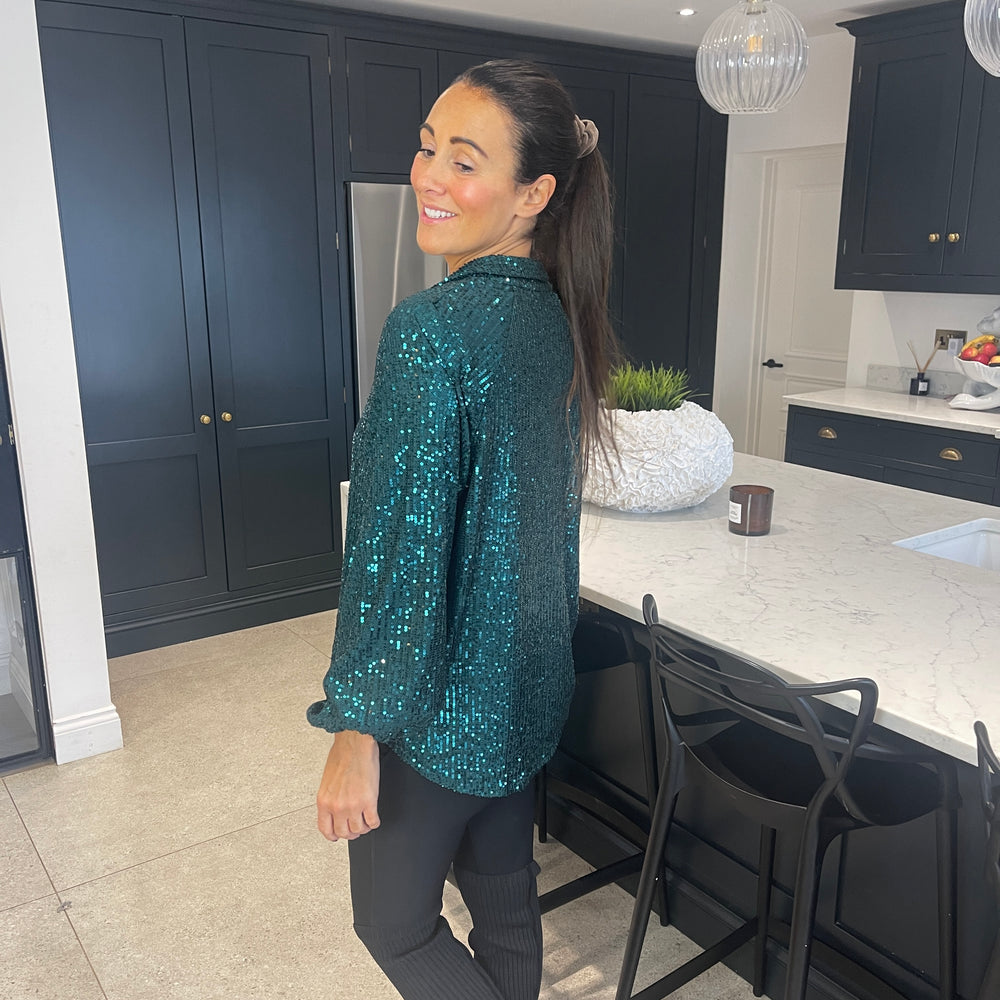 Sunni Sequin Top - Blush Boutique Essex