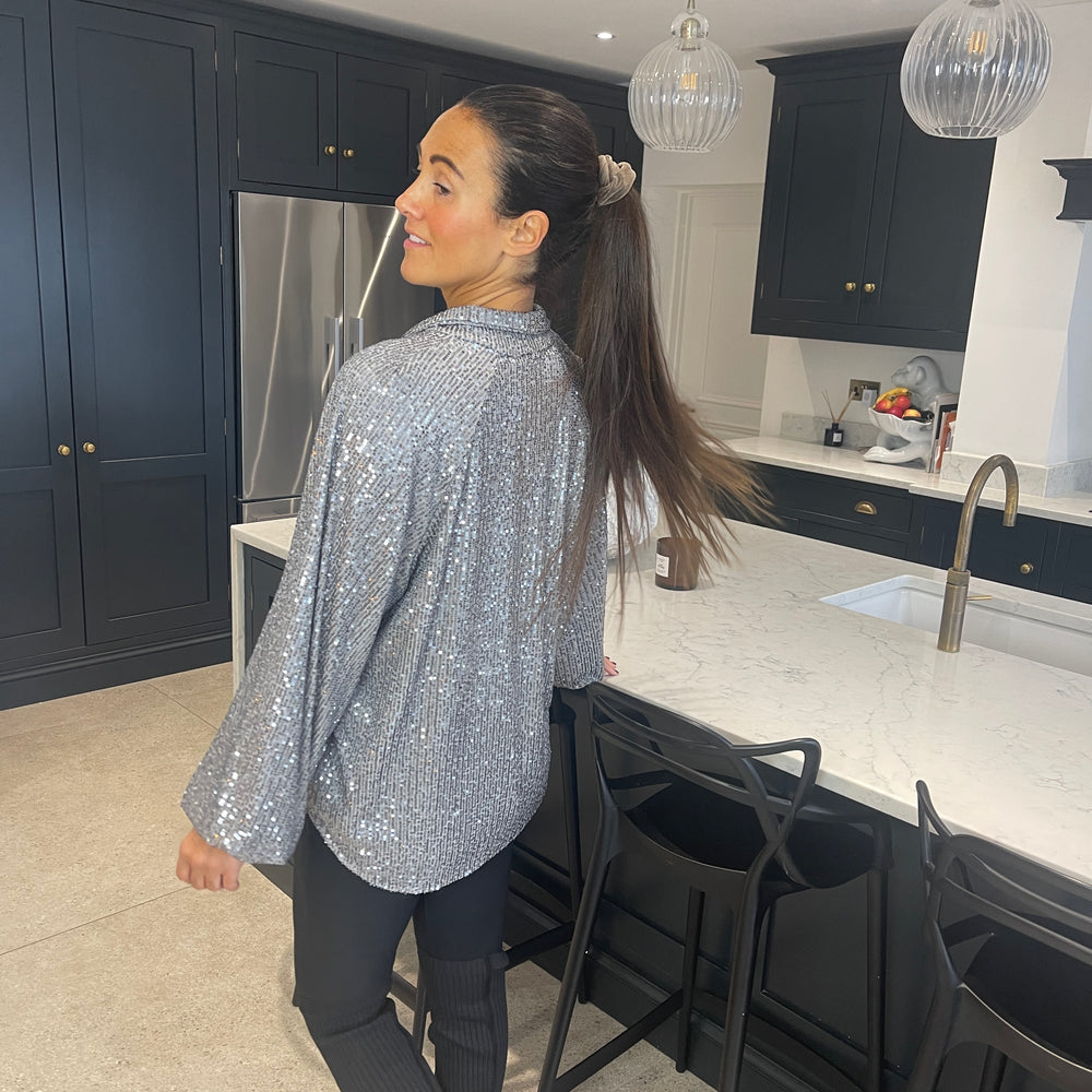 Sunni Sequin Top - Blush Boutique Essex