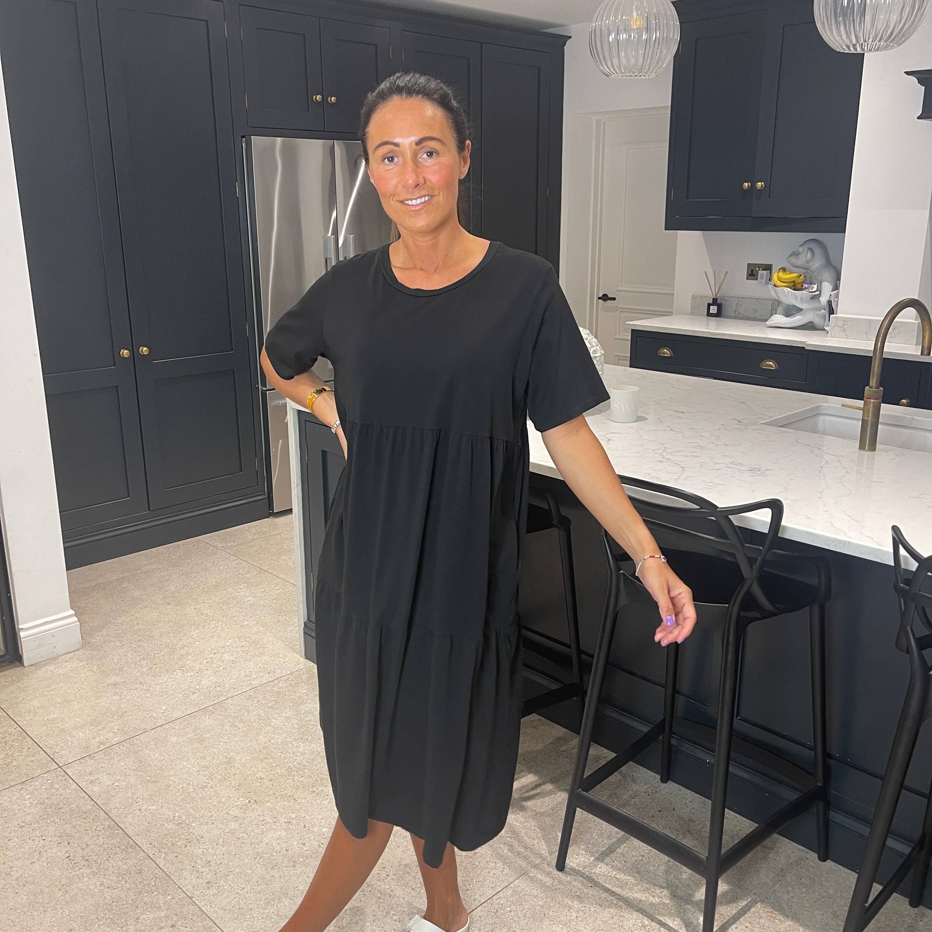 Stella Jersey Dress - Blush Boutique Essex