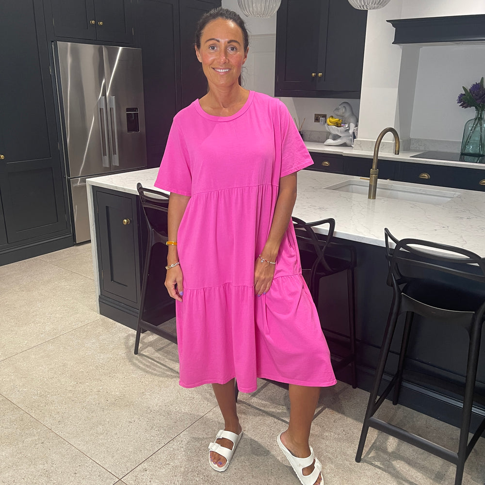 Stella Jersey Dress - Blush Boutique Essex